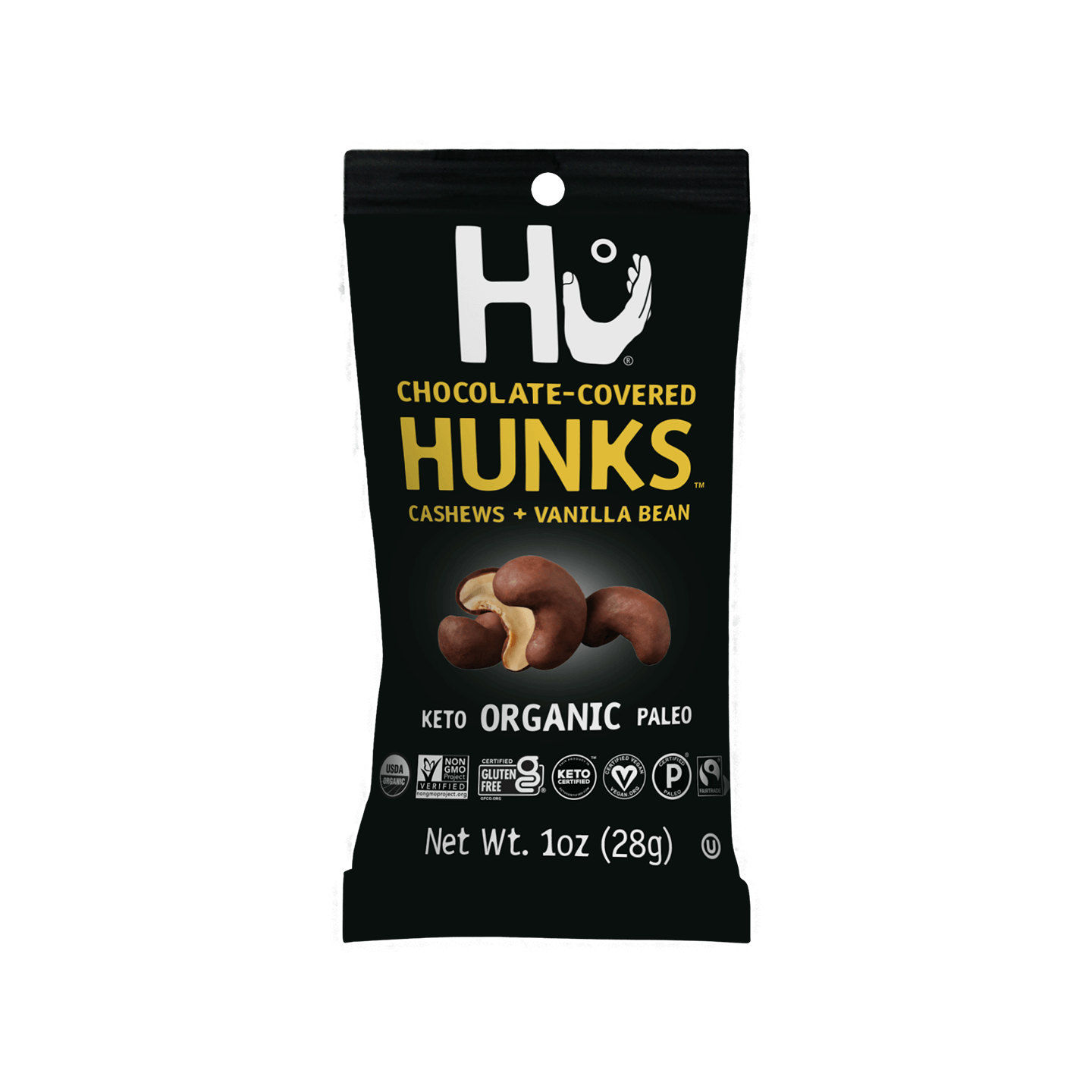 Chocolate Cashews + Vanilla Bean Covered Hunks