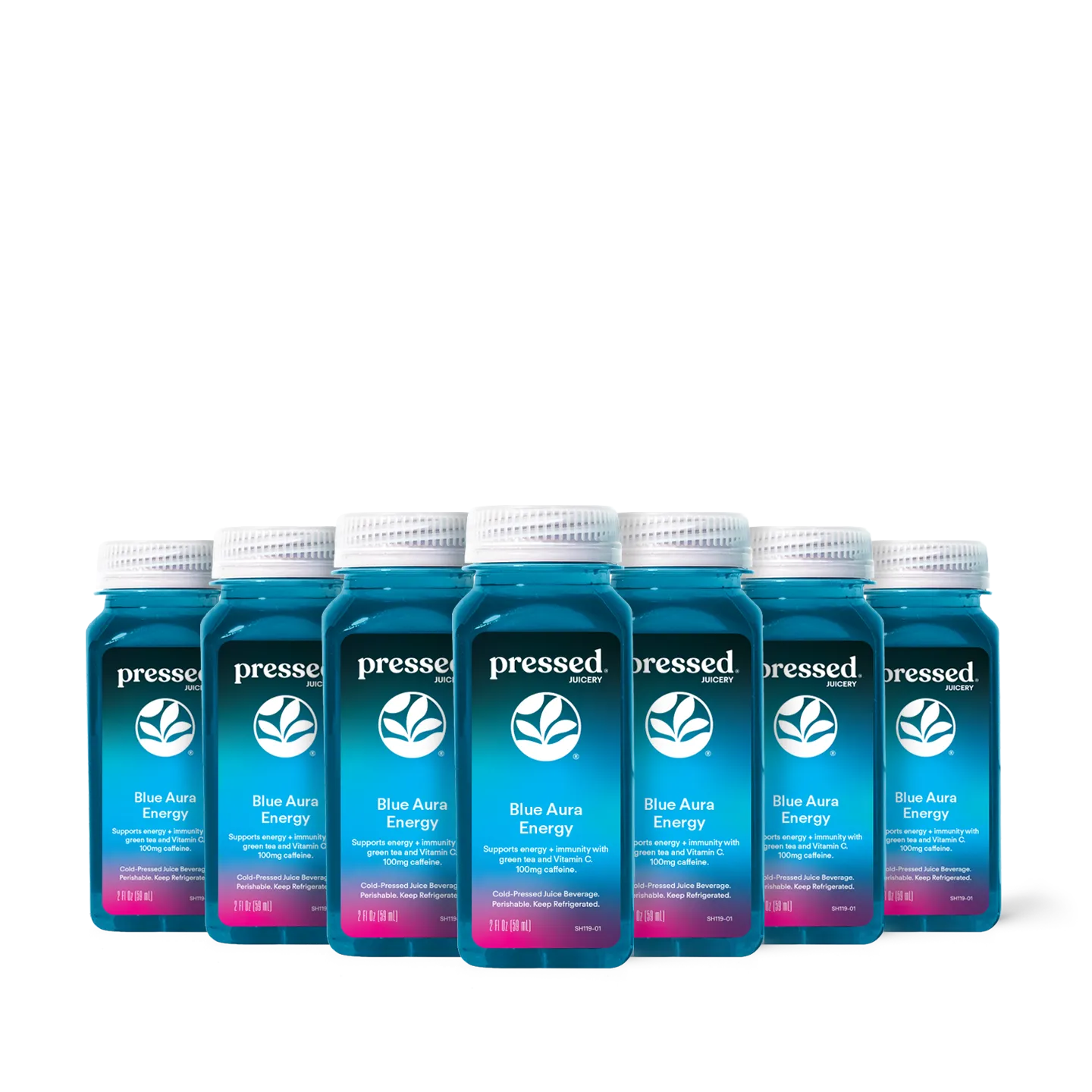 7-Day Blue Aura Energy Shot Pack