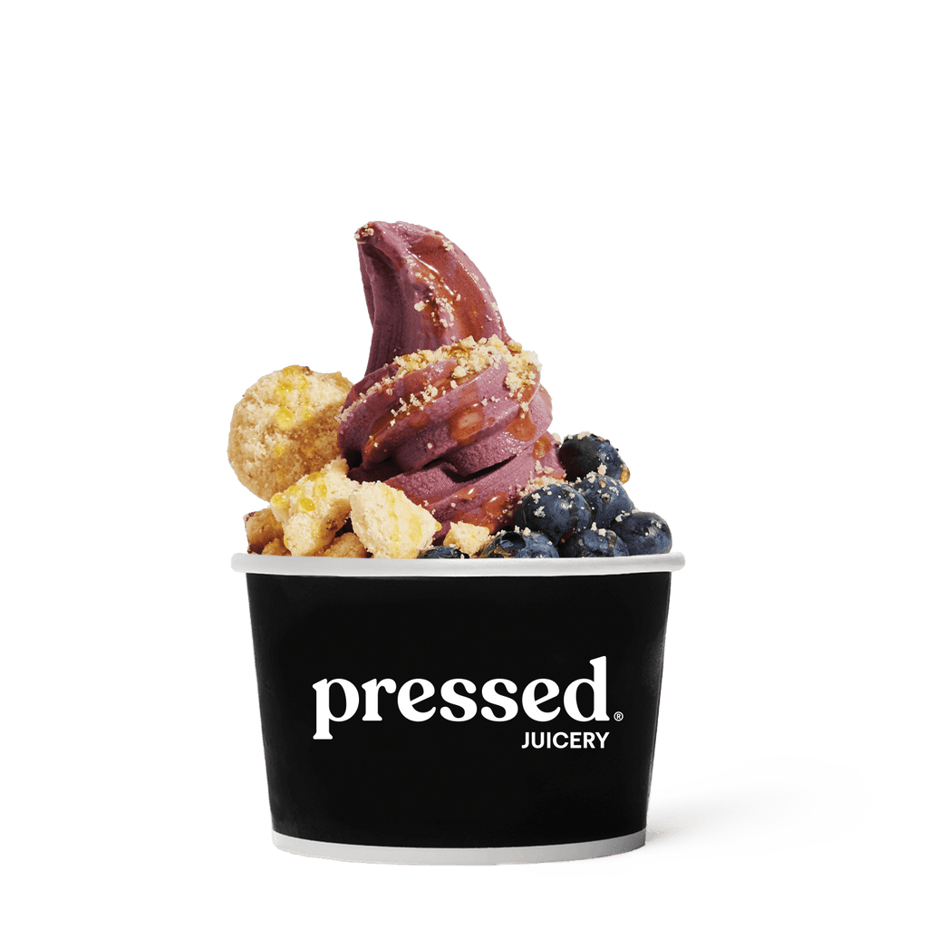 Lemon Blueberry Crumble Sundae